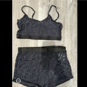 Brand new Fendi two piece mesh set